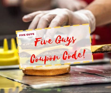 5 guys coupon code|five guys coupon code discount.